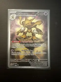 Pokemon TCG Alakazam 009 Mega Gardevior ETB Promos English Edition - Image 1