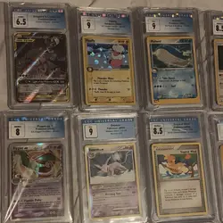 Pokemon Graded Card Lot CGC + PSA (93 Graded Cards) - Image 1