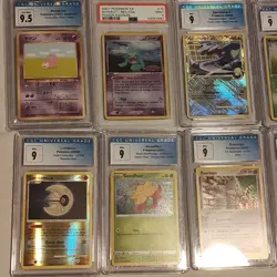 Pokemon Graded Card Lot CGC + PSA (93 Graded Cards) - Image 2