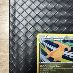 Dragonite 5/20 [LP] Dragon Vault Blister Exclusive Cosmo Holo SWIRL Pokemon Card - Image 3