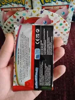 Pokemon 151 Packs Still sealed For Kids Play Not Nintendo From Temu 3 packs - Image 3