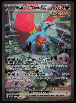 Roaring Moon ex 251/182 Special Illustration Rare Paradox Rift Pokemon - Image 1