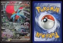Roaring Moon ex 251/182 Special Illustration Rare Paradox Rift Pokemon - Image 3