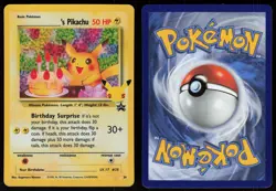 Birthday Pikachu 24 Classic Collection Celebrations: Classic Collection Pokemon - Image 3