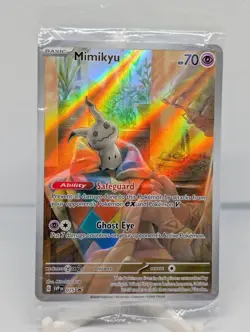 SEALED Pokemon Mimikyu SVP 075 - Holo Black Star Promo - Image 1