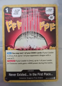 Never Existed… in the First Place… OP13-098 OP-13 One Piece Card - Image 1