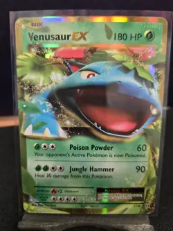 Venusaur EX 1/108 Evolutions Holo Pokemon Card Near Mint NM Pack Fresh - Image 1