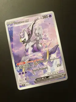 ✨ Pokemon Mewtwo ex #1 | Custom Card ** Exklusive ** Kunstkarte ** RARE ✨ - Image 2