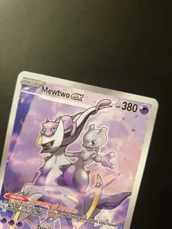 ✨ Pokemon Mewtwo ex #1 | Custom Card ** Exklusive ** Kunstkarte ** RARE ✨ - Image 3