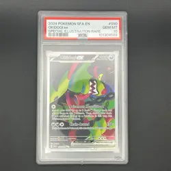 Pokemon TCG Okidogi EX Card 090/064 Shrouded Fable Special Illus. Rare, PSA 10 - Image 3