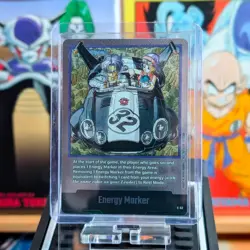 Bulma Trunks E-62 Silver Energy Marker Dragon Ball Manga Booster Card Fusion - Image 1