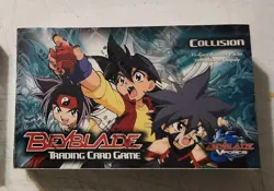 Beyblade Trading Card Game Collision V-force Wax Box Sealed - Image 1