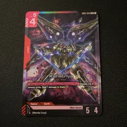 Kshatriya GD01-044 LR Gundam TCG Card Game Foil, English, Newtype Rising - Image 1
