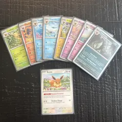 Pokemon Eeveelution Card Lot 9 Cards All Eevee Evolutions From Prismatic - Image 2