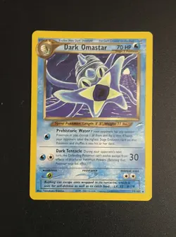 Dark Omastar | 19/105 | Neo Destiny | Rare | Pokemon Card | LP - Image 1