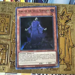 Yu-Gi-Oh Card King Of The Skull Servants OP16-EN005 Unlimited Edition Super Rare - Image 1