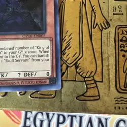 Yu-Gi-Oh Card King Of The Skull Servants OP16-EN005 Unlimited Edition Super Rare - Image 4