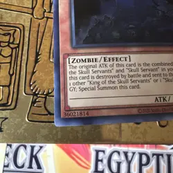 Yu-Gi-Oh Card King Of The Skull Servants OP16-EN005 Unlimited Edition Super Rare - Image 5