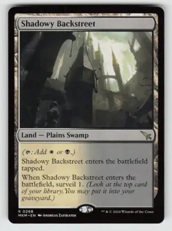 Shadowy Backstreet *Non-Foil* MKM 268 NM - Image 1