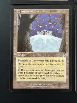4x Fountain of Cho (317/350) Mercadian Masques LP/UP MTG Magic - Image 4