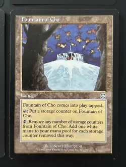 4x Fountain of Cho (317/350) Mercadian Masques LP/UP MTG Magic - Image 5