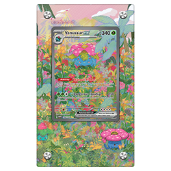 Venusaur ex 198/165 - Pokemon Extended Artwork Protective Display Case - Image 3