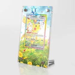 Pikachu ex - Pokemon Extended Artwork Protective Display Case - Image 1