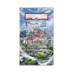 Rayquaza VMAX 218/203 Pokemon Extended PSA Artwork Protective Display Case - Image 1