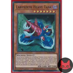 Yugioh Labyrinth Heavy Tank MAZE-EN001 Super Rare 1st Edition NM - Image 1