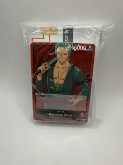 Roronoa Zoro OP01-001 One Piece Demo Deck Cards Regular - Image 1