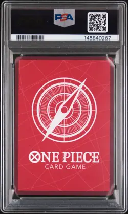 2025 ONE PIECE ENGLISH VERSION 2ND ANV SET #061 MONKEY D. LUFFY PSA 10 - Image 2