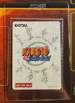 Naruto Uzumaki PSA Magazine Promo Card SEALED - Image 2