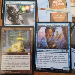 100 Card COMMANDER Deck - Heaven to Earth Custom Built =1/4 Blue ARTIFACTS's Fun - Image 1