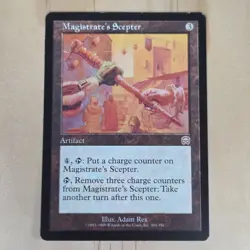Magistrate's Scepter | Mercadian Masques - MTG - LP - FREE SHIP - Image 1