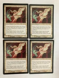 4X- Karmic Guide -Urza's Legacy- Magic the Gathering MTG Lightly Played - Image 1