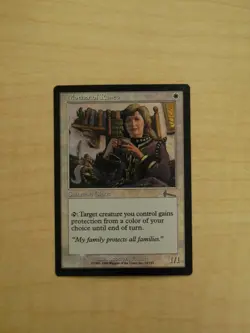 Magic the Gathering: Mother of Runes - Urza's Legacy, FOIL (VG+) - Image 1