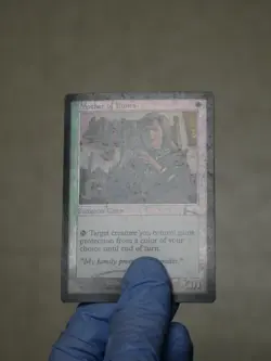 Magic the Gathering: Mother of Runes - Urza's Legacy, FOIL (VG+) - Image 4