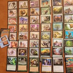 Whole COMMANDER Magic Deck - Heaven to Earth - ***CLERICS*** Green White Tribal - Image 3