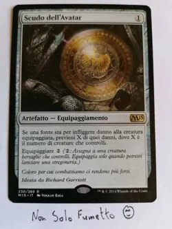MTG - SHIELD OF THE AVATAR - M15 - SCUDO DELL'AVATAR -NEAR MINT - ITALIANO - Image 1