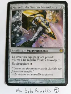 MTG - LOXODON WARHAMMER - DUEL DECKS - MARTELLO DA GUERRA LOSSODONTE - NM - ITA - Image 1