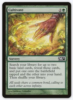 X 1 Cultivate NM-M M11 168 MTG Magic The Gathering - Image 1
