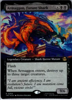 Armaggon, Future Shark (Extended Art) Teenage Mutant Ninja Turtles Foil - Image 1
