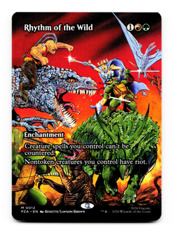 Rhythm of the Wild (Borderless) Teenage Mutant Ninja Turtles Eternal-Legal MTG - Image 3