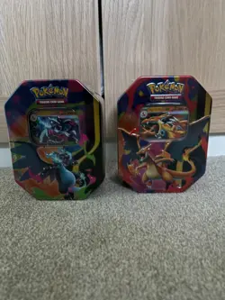Pokemon Mega Charizard Ex Tins - New & Sealed X & Y Tins Bundle - Image 1