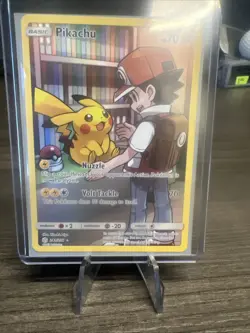 Pokemon TCG Sun & Moon Cosmic Eclipse Pikachu Full Art 241/236 NM/M - Image 3
