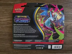 Pokemon TCG: Phantasmal Flames Weavile 3-Pack Blister Set - Image 2