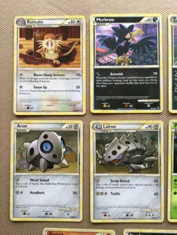 11x Old Pokemon HeartGold & SoulSilver Undaunted Card Bundle - 2010 TCG LP - Image 2