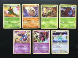 7x Old Pokemon HeartGold & SoulSilver Triumphant Card Bundle - 2010 TCG LP - Image 1