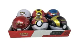 POKEMON TCG - POKE BALL TIN DISPLAY Q4 2025 (6 TINS, ENGLISH, SEALED) - Image 2