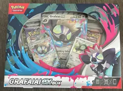 Pokemon TCG Grafaiai EX Box - 4 Packs - Brand New! Factory Sealed! - Image 1